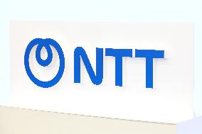 NTT signage and logo